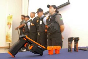 coletiva organizad pela Engaja Comunicação, assessoria de imprensa da servis segurança em fortaleza, no Ceará.