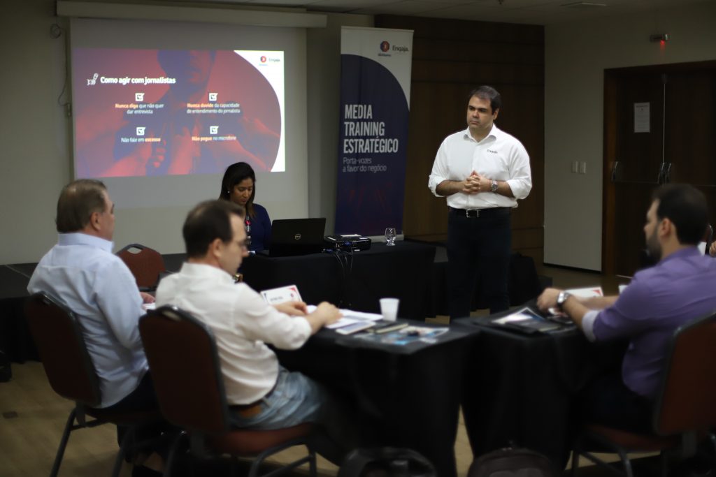 Media Training realizado com porta-vozes do Grupo Edson Queiroz