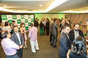  95% dos convidados participaram do evento